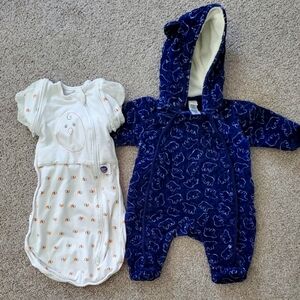 Newborn: Nest bean Zen One Swaddle & Suit